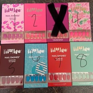 Red aspen nail dashes. Any 3 for $25 brand new